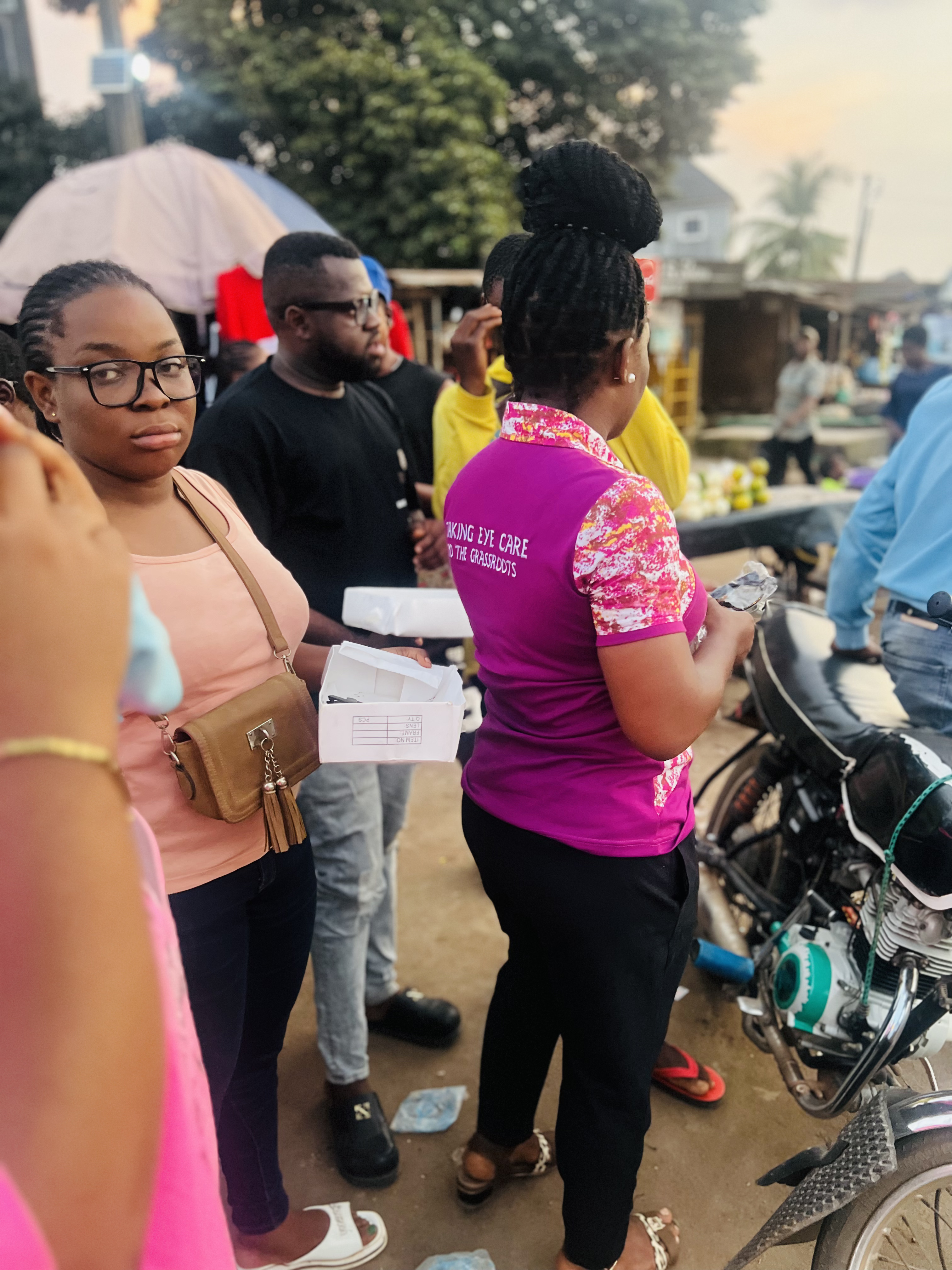 Owerri Municipal Motorcycle Riders Free Sunglasses & Eye Health Awareness 2023