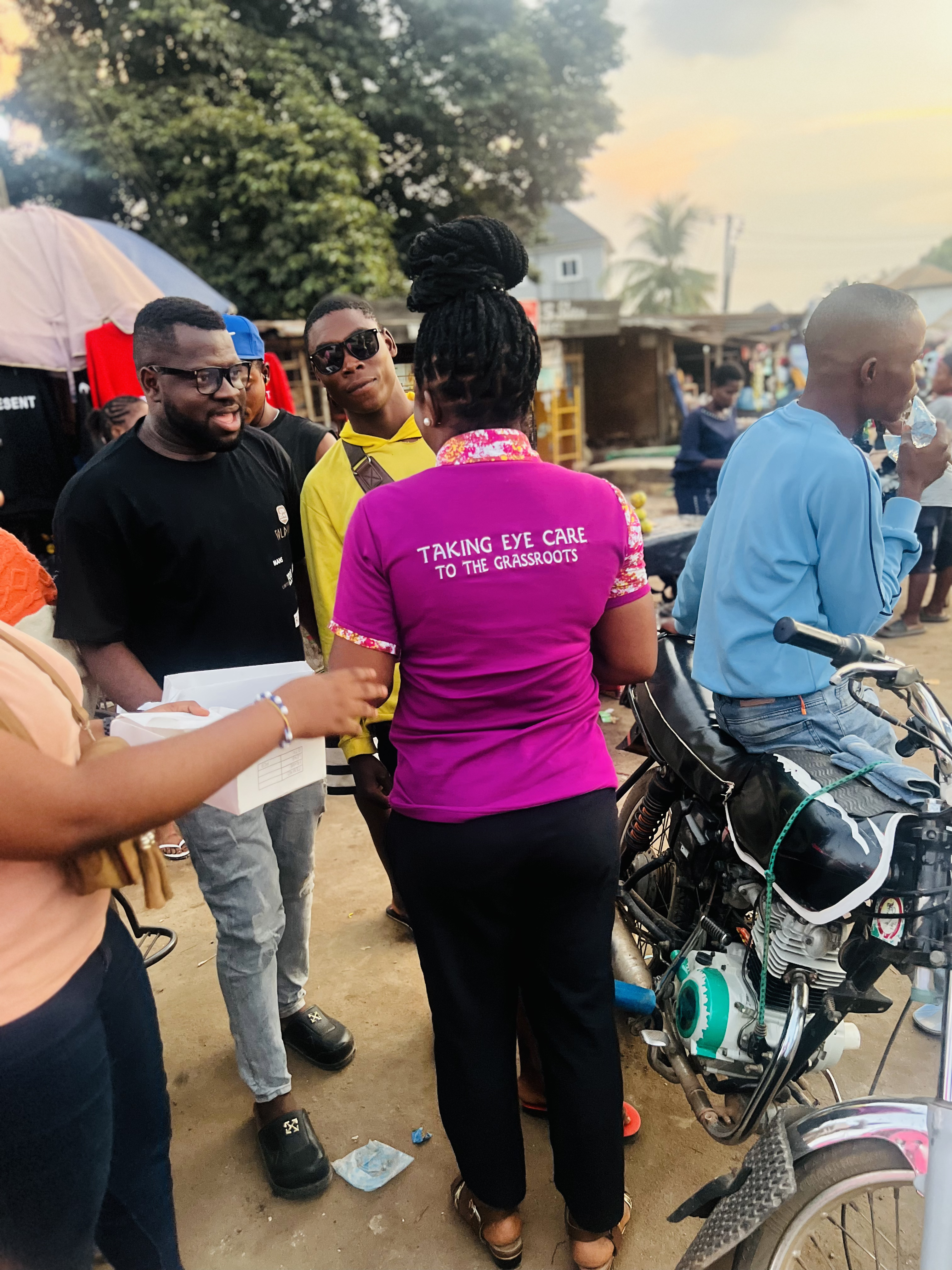 Owerri Municipal Motorcycle Riders Free Sunglasses & Eye Health Awareness 2023